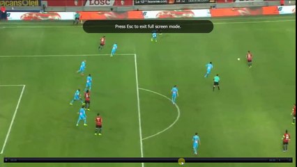 Pele Amazing Save -  Lille OSC vs Olympique Marseille  0-0  17.03.2017 (HD)