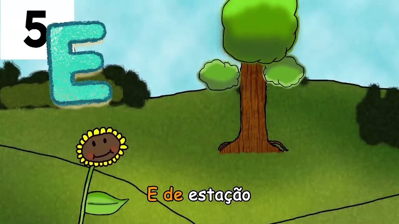 ABC música | aprender o alfabeto | alfabeto em português para crianças