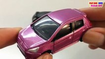 TOMICA TOY CAR: Ford Focus RS500 & Mitsubishi Mirage | Kids Cars Toys Videos HD Collection