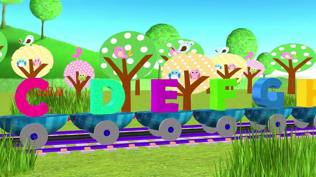 ABC Song | ABCD Alphabet Songs | ABC Songs for Children - 3D ABC Nursery Rhymes