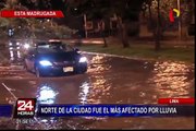 Distritos de Lima Norte fueron los más afectados por intensas lluvias