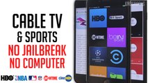 How To Get Live Cable TV & Sports Apps iOS 10.2.1 - 9 / 10 NO Jailbreak Or PC iPhone iPad iPod
