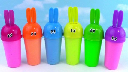 DIY Kinetic sand Sand Hello Kitty Clay Learn Colors Popsicle Ice Cream Bunny Molds Clay Slime-kmXN8zsJJkI