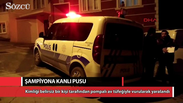 Milli takım boks şampiyonu pompalı tüfek ile vuruldu