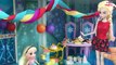 Birthday Party! Elsa and Anna celebrate with Birthday Cake, Piñata,