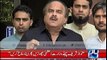 PTI leader Naeem ul Haq press conference - ineligible reference against Imran Khan and Jahgir Tareen