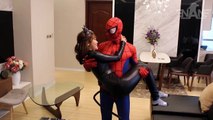 Spiderman Loves BLACK CAT vs Spiderman vs Batman vs BLACK CAT NEW 2017 - Real Life Superhero Movie