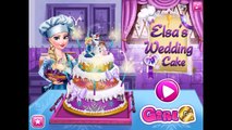 Disney Princess Elsa Wedding Cake Cooking - Frozen Games