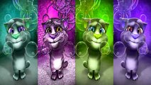 Talking Tom Cat Rainbow Colors Reaction Compilation HD