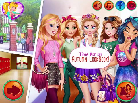 Осень дисней платье Эльзы для замороженный замороженные Игры Дети Справочник Принцесса вверх