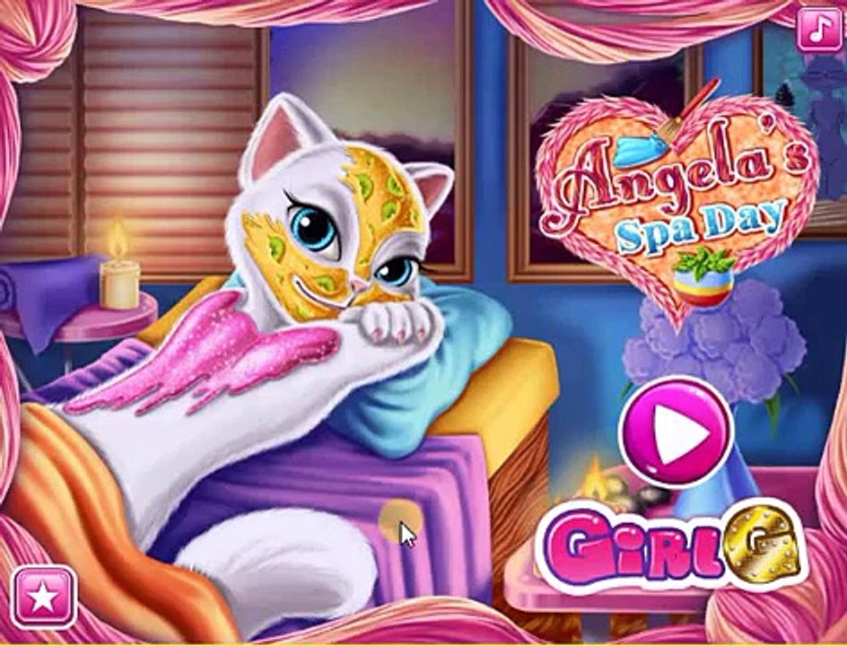 Angelas Spa Day, App game for baby
