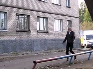 пьяная дамочка на автопилоте
