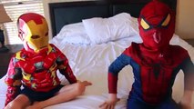 Spiderman VS Venom IN REAL LIFE! Best Superheroes IRL w/ Iron Man, Frozen Elsa