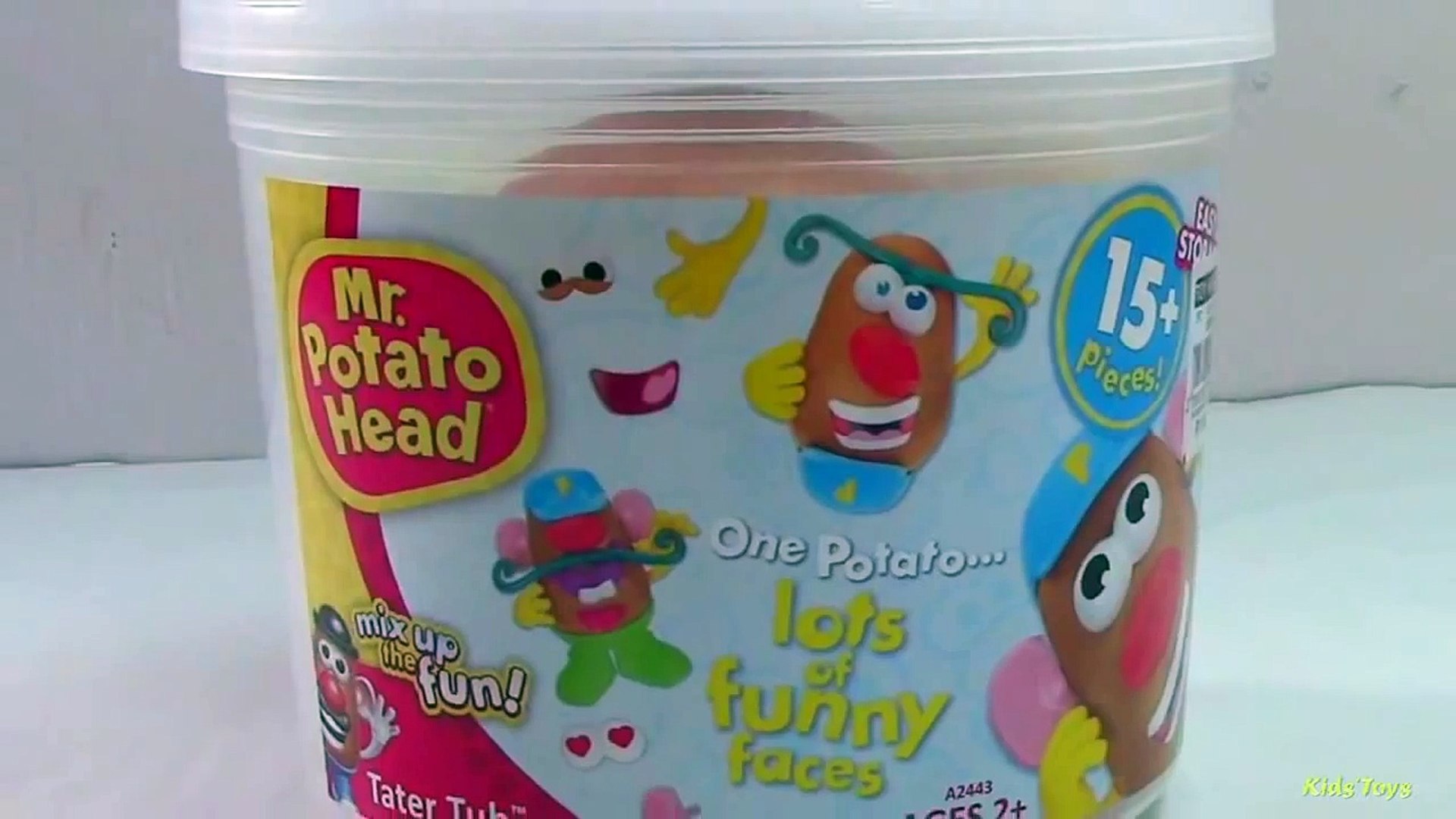 Mrs Potato Head Party Spudette And Mr Potato Head Tater Tub