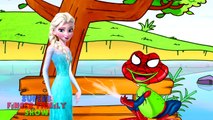 Frozen Elsa & Spiderman - Elsas SURPRISE EGGS GROSS FEET | Funny Superheroes Pranks!