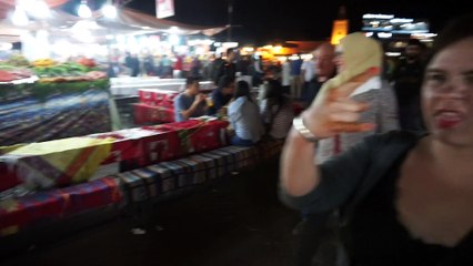 Sortie nocturne à la place Jemaa el-Fna