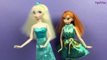 Frozen Elsa and Anna Dolls Makeover! Frozen Hairstyle and