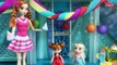 Birthday Party! Elsa and Anna celebrate with Birthday Cake, Piñata, Pas