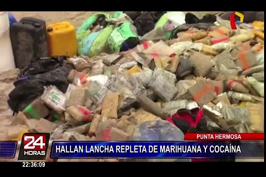 Policía capturó a dos extranjeros por droga en Punta Hermosa