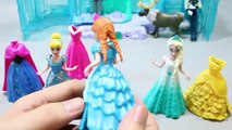 Dress up doll Video & Disney Frozen Elsa Anna princess Magic Clip Dolls dresses Toy