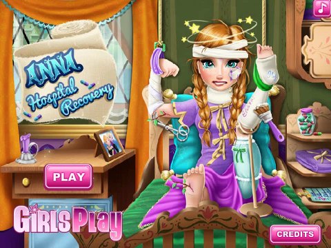 Disney Princess Frozen - Anna Hospital Recovery - Disney Princess Games