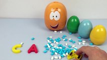 Learn a word with surprise eggs Learn-A-word with bubble guppies nesting eggs and winnie t