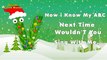 Санта-Клауса рождественские песни Азбука для детей алфавит на английском языке анимированные детские стишки