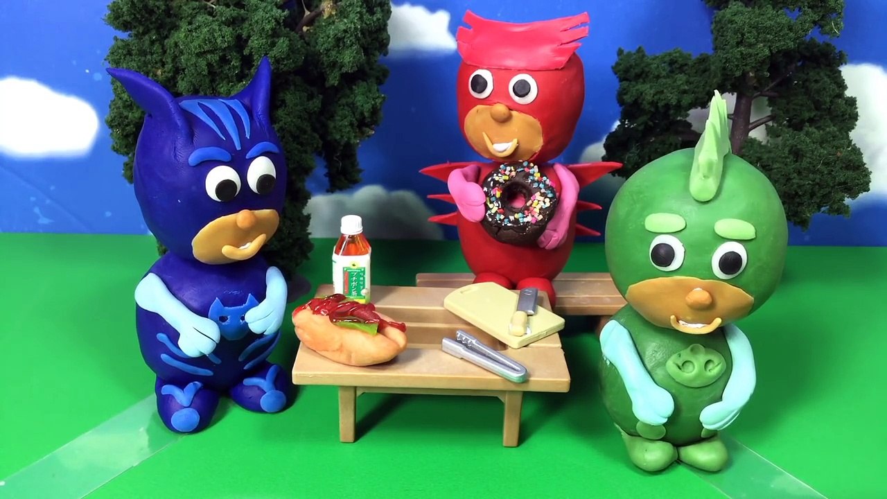 PJ Masks Play-Doh Toilet Drink Prank Episode Compilation