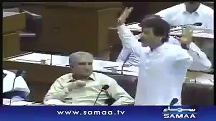 Imran Khan Brilliant Reply To PMLN in Parliament
