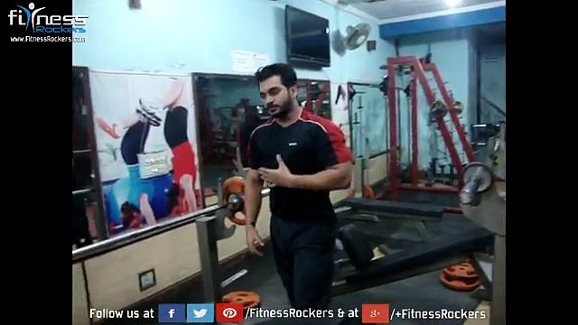 Best Chest Exercise - Decline Bench Press tips & techniques, Hindi, India - Fitness Rockers