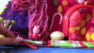 Peppa Pig Toy Stories In English - George Eats Too Many Sweets!-0N_Ro9y0zKs