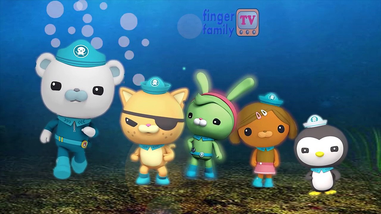Octonauts Finger Family Nursery Rhymes Lyrics