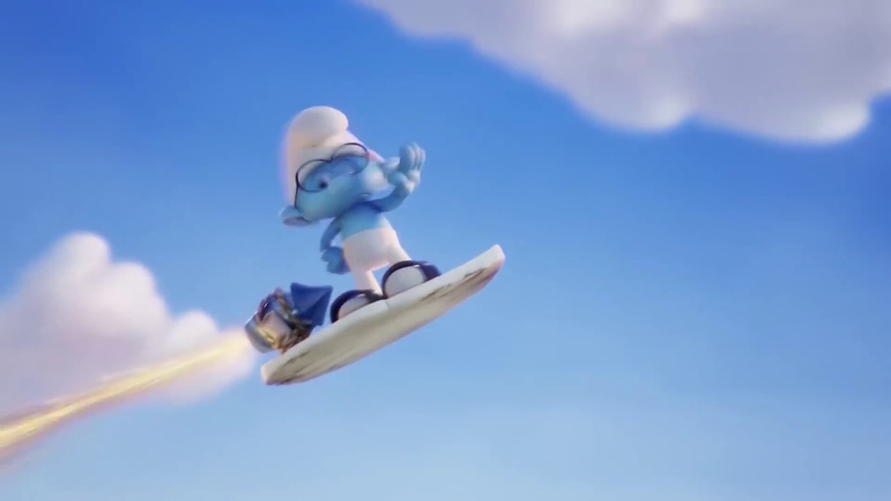 Smurfѕ - Smurfboarding - Movie Clip ! (Animation, 2017) [Full HD,1920x1080]