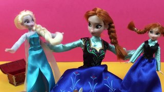 Frozen Dolls Come Alive While Anna Is Not Looking! Frozen Dolls Videos - Teddy Bear Picnic.-bUN