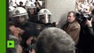 Tensions à Athènes lors de la manifestation des professionels de santé