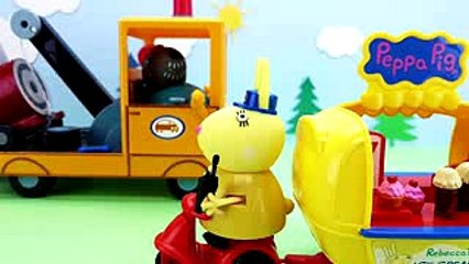 Grandpa Dog s Road Incident & Miss Rabbit to the Rescue Peppa Pig new episodes 2017