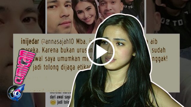 Jedar Disemprot Raffi dan Adik Ayu Ting Ting - Cumicam 16 Maret 2017