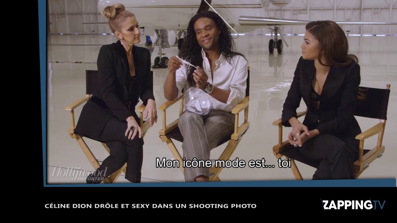 Céline Dion drôle et sexy dans un shooting photo (vidéo)