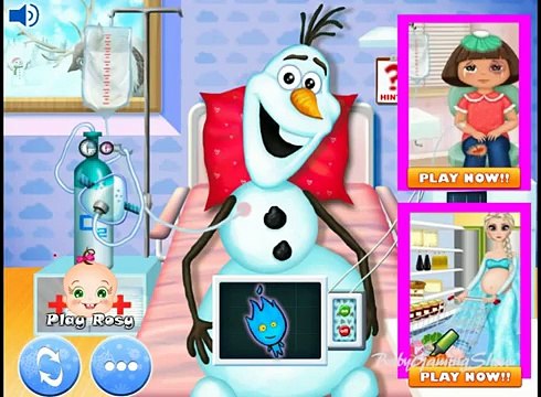 Лучший Лучший забота дисней замороженный замороженные игра Игры Дети кино Новые функции Новый Олаф видео вирус |