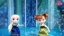 Elsa and Anna Toddlers Playing in the Snow! Do you wanna build a Sno