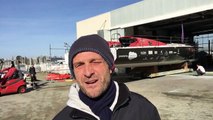 COMMEUNSEULHOMME de retour au chantier / Vendée Globe