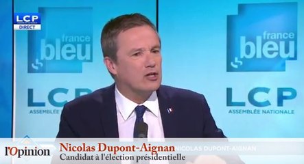 Download Video: Nicolas Dupont-Aignan : «Voter utile, c’est voter inutile»