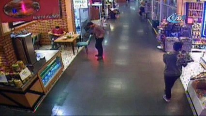 Bursa'da kırık kol ile 10 dakika içinde 5 dükkan soydu