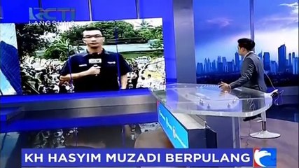 Persiapan Pemakaman KH Hasyim Muzadi di Depok