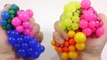 DIY Syringe How To Make Colors Bubble Orbeez Slime Glue Water Balloons Learn Colors Slime Poop