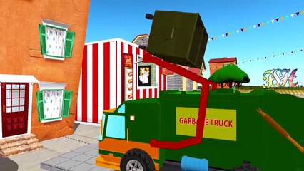 Learn Street Vehicles Names & Sounds | Learn ABC Alphabets A To Z | Construction Vehicles