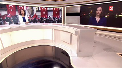 France 2 - Direct 20h / Crise diplomatique UE/Turquie / 12/03/2017 / Leïla Salhi