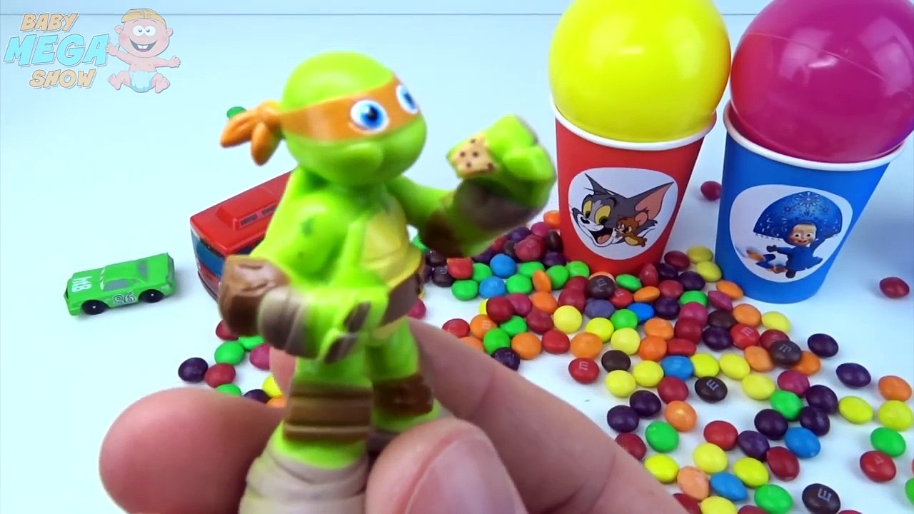 Cups Bottles Learn Colors For Childrens Baby Tom and Jerry PJ Masks Superhero Spiderman Di