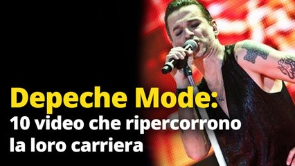 Depeche Mode: dieci video che ripercorrono la loro carriera