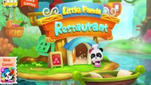 Little Panda Restaurant | Educational Games | Gameplay Videos | Cook Food with Baby Panda